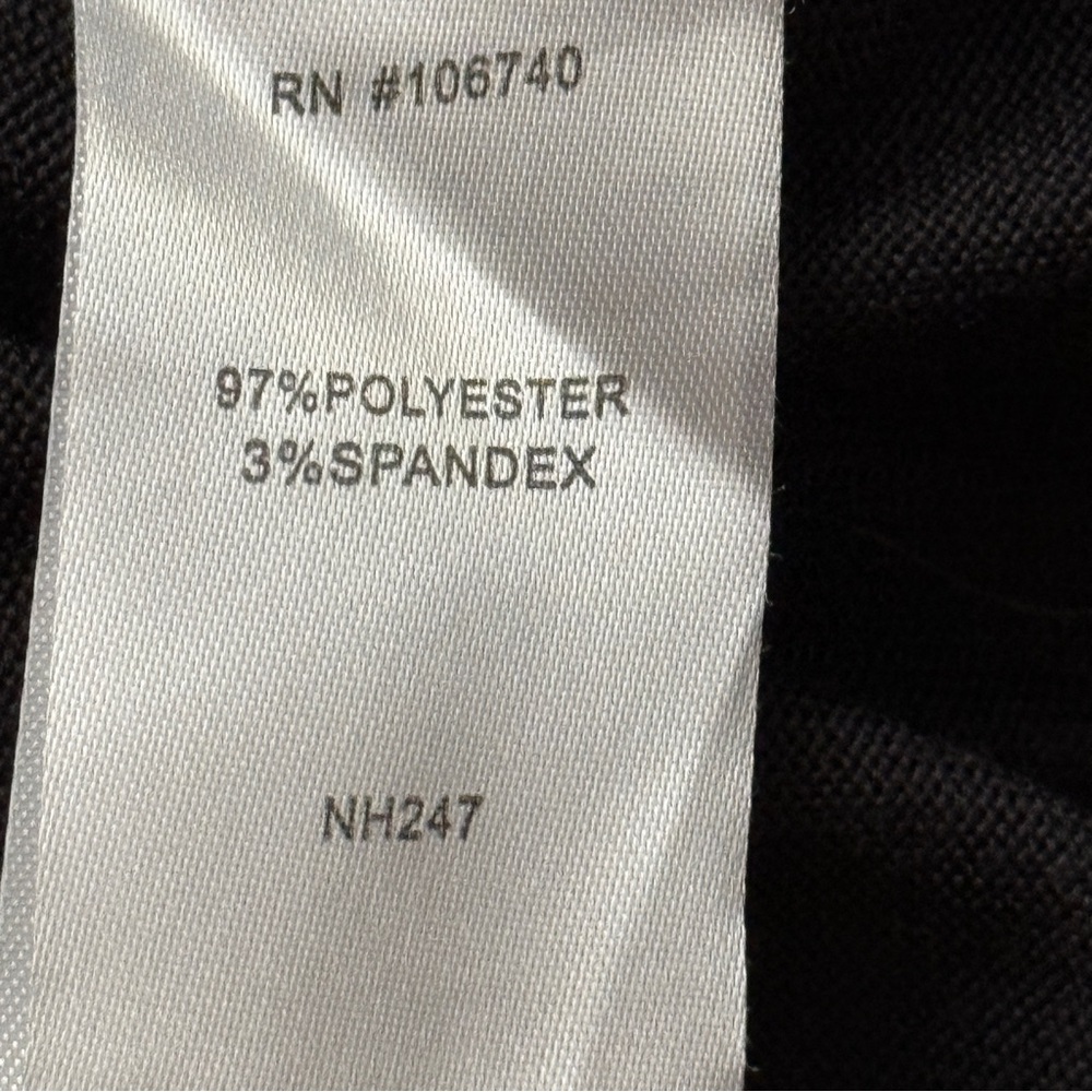 NorthStyle Black and Gold V-Neck Dress - Picture 5 of 5